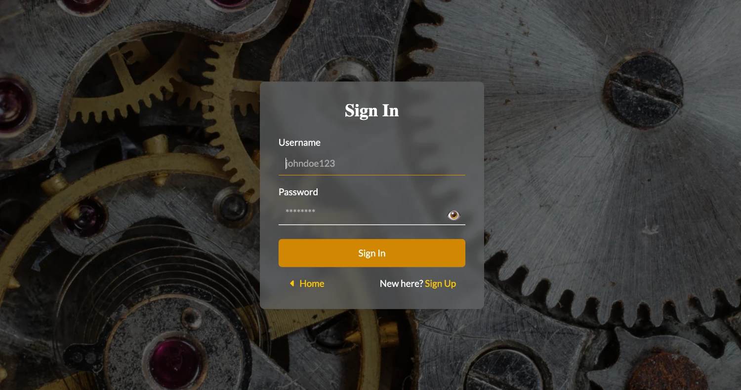 User Registration