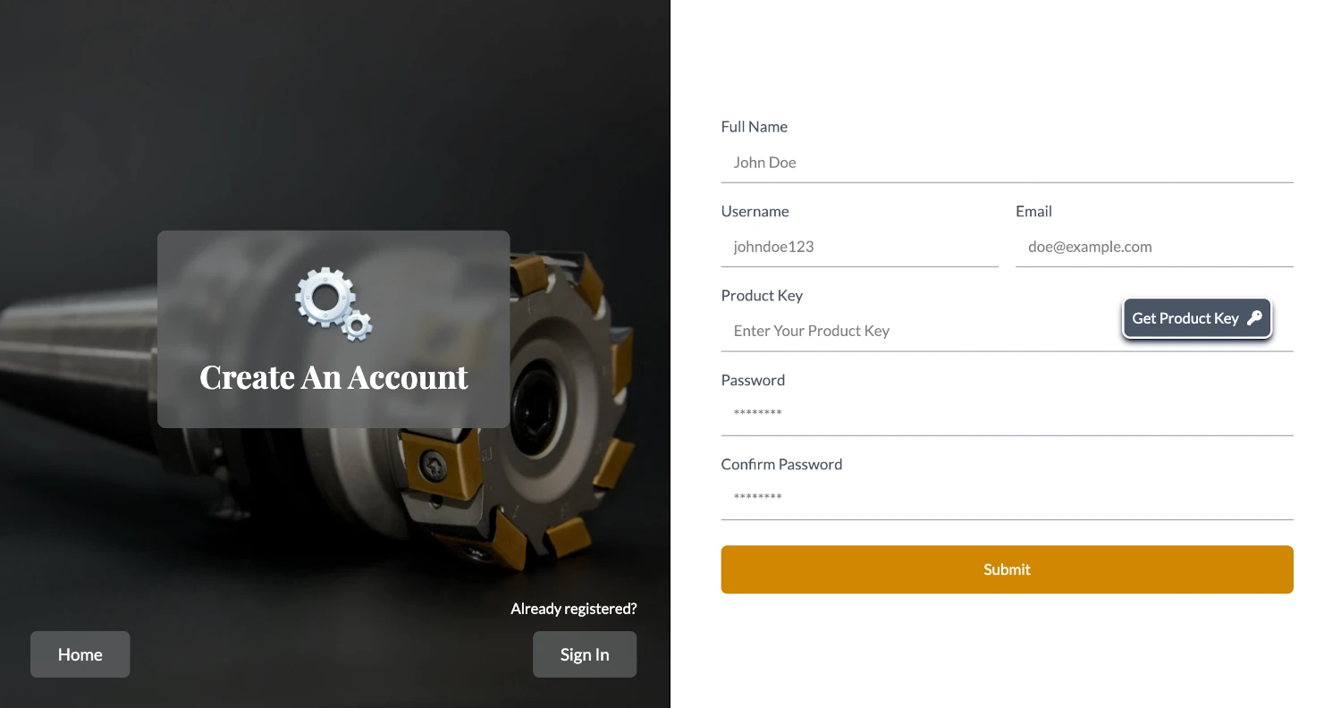 User Registration